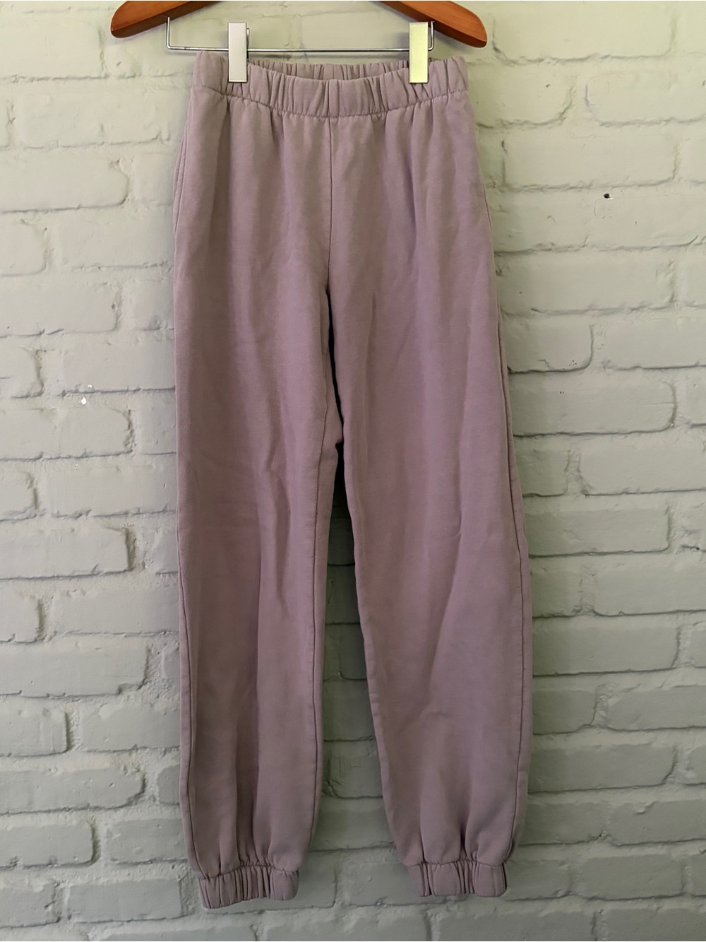 Brandy Melville Taupe Drawstring Sweatpants